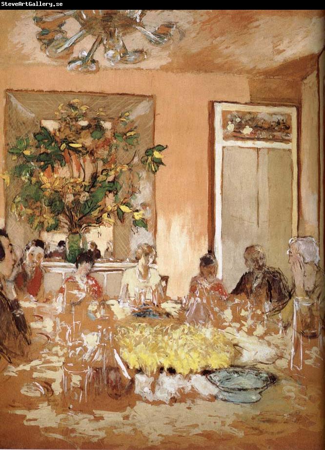 Edouard Vuillard Lunch